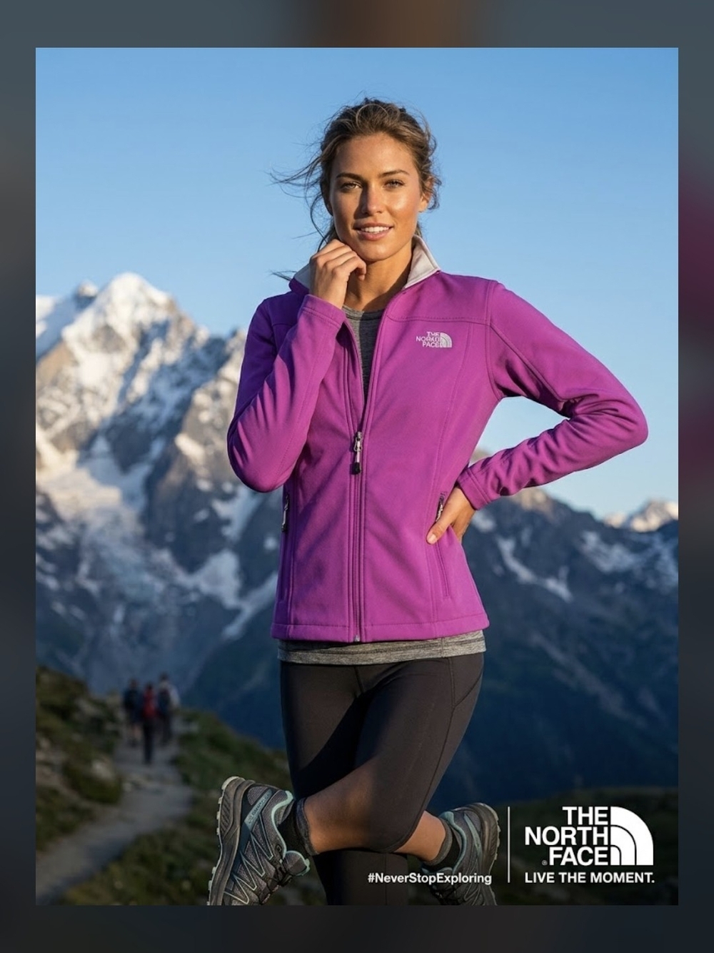 The North Face Women’s Purple Fleece Jacket
